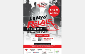 🏃‍♂️💨Appel à bénévoles - Le May Relais, c’est le 12 juin 2026 ! 💨🏃‍♀️